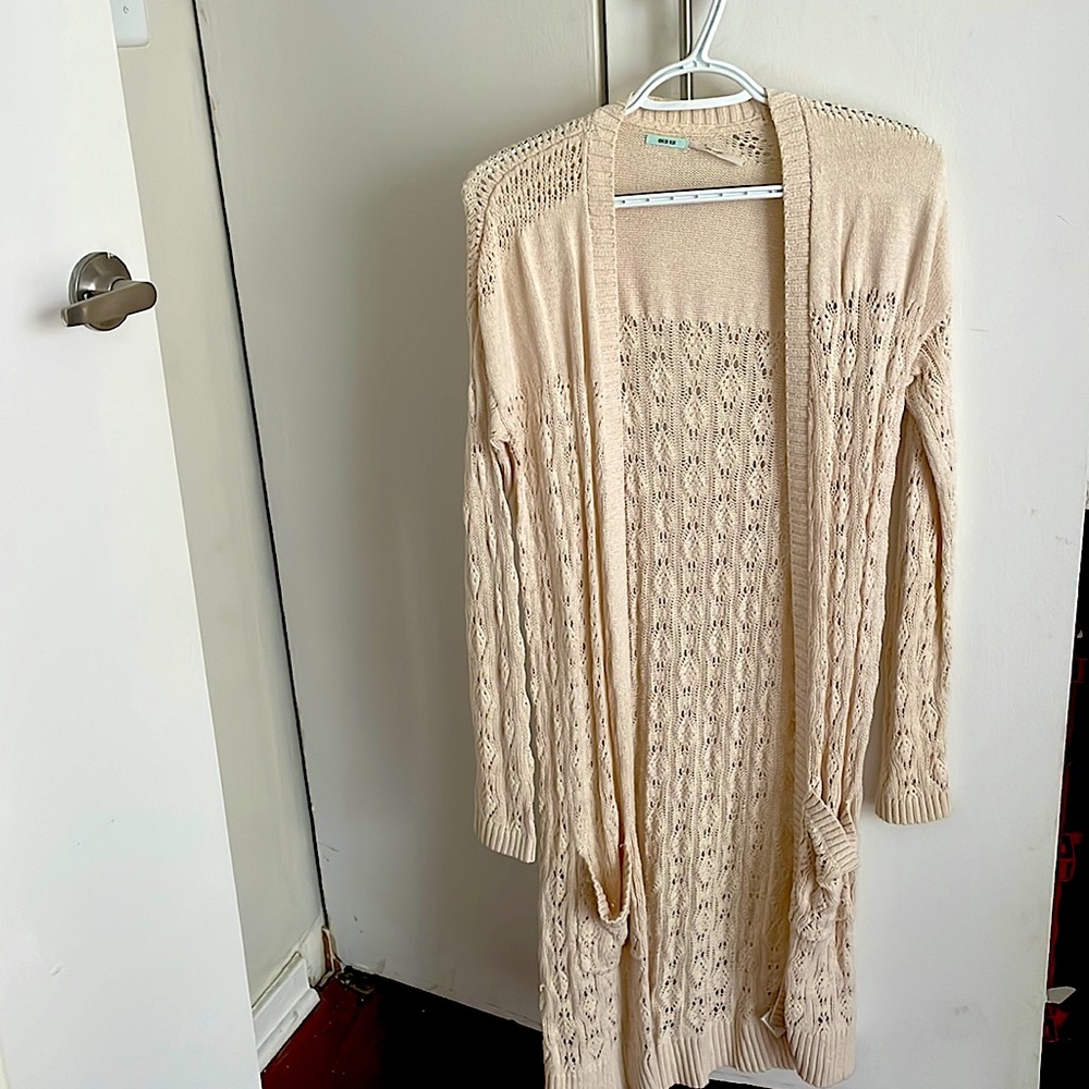 Kimchi Blue longline cardigan/duster
